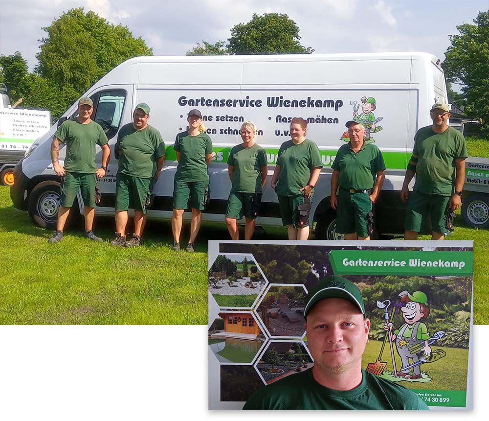 Gartenservice Wienekamp Team